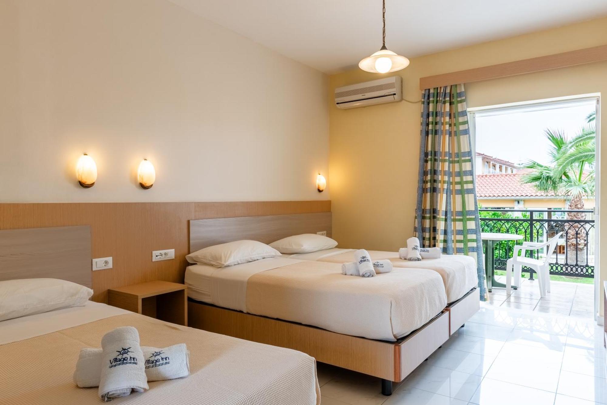 Village Inn Studios & Family Apartments Laganas Bagian luar foto